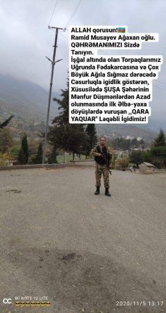 "QARA YAQUAR" ŞUŞA DAĞLARINDA