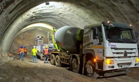 Zəngəzur dəhlizində tunellərin inşasına başlanıldı - Foto