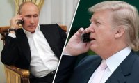 Tramp və Putin 1 saat 15 dəqiqə danışıb